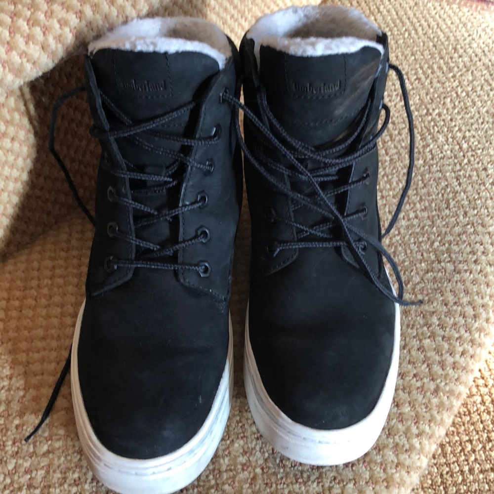 Timberland lined winter booties